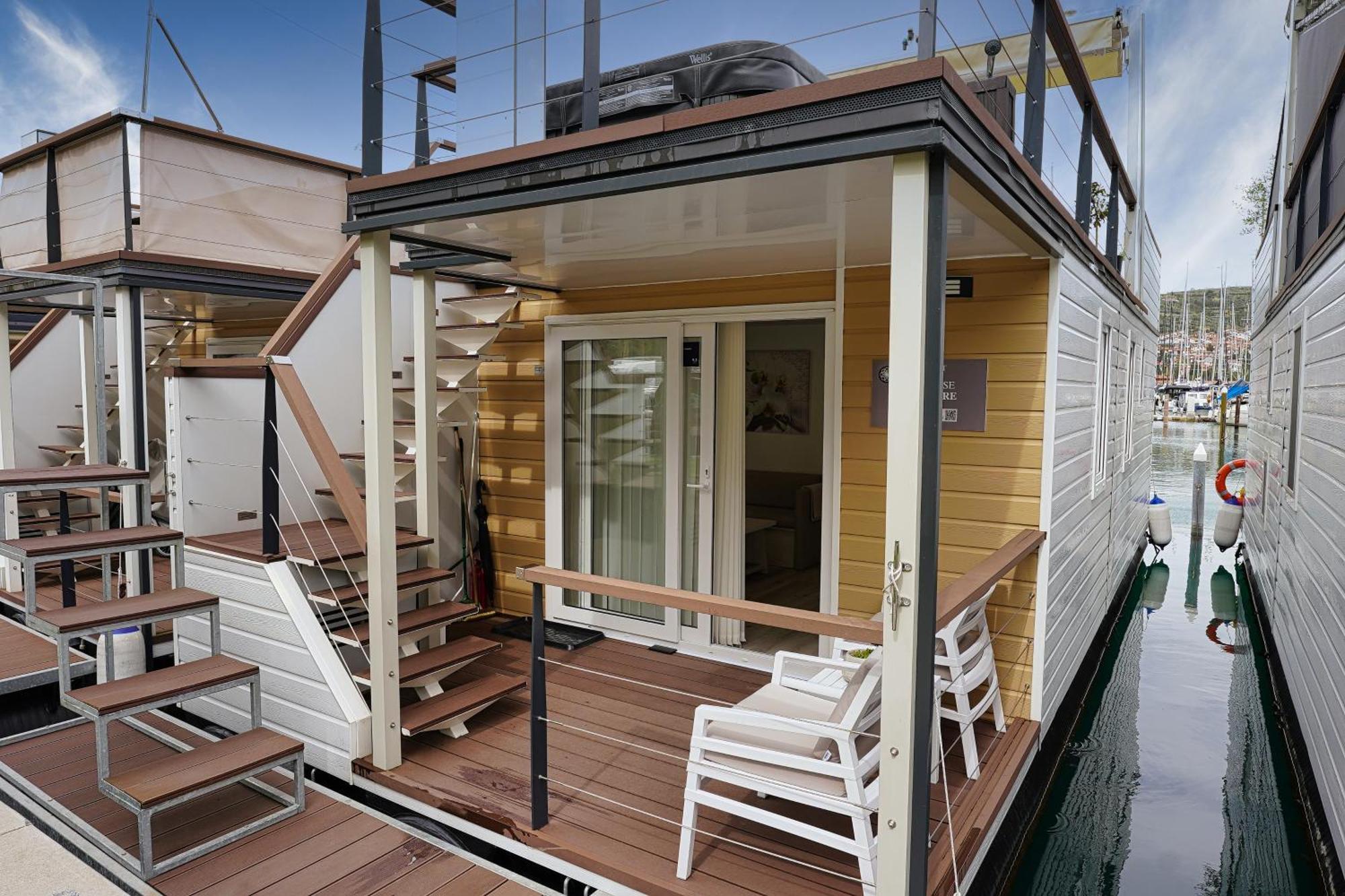 Vila Floating Sea House Miramare Portorož Exteriér fotografie