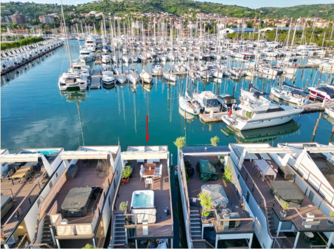 Vila Floating Sea House Miramare Portorož Exteriér fotografie