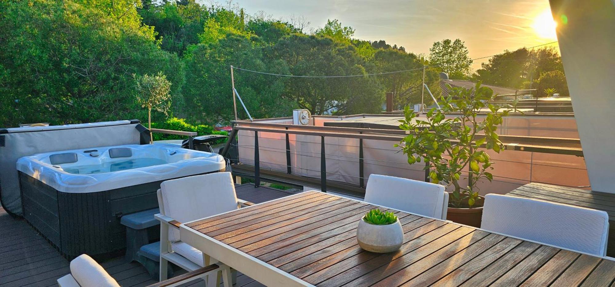 Vila Floating Sea House Miramare Portorož Exteriér fotografie